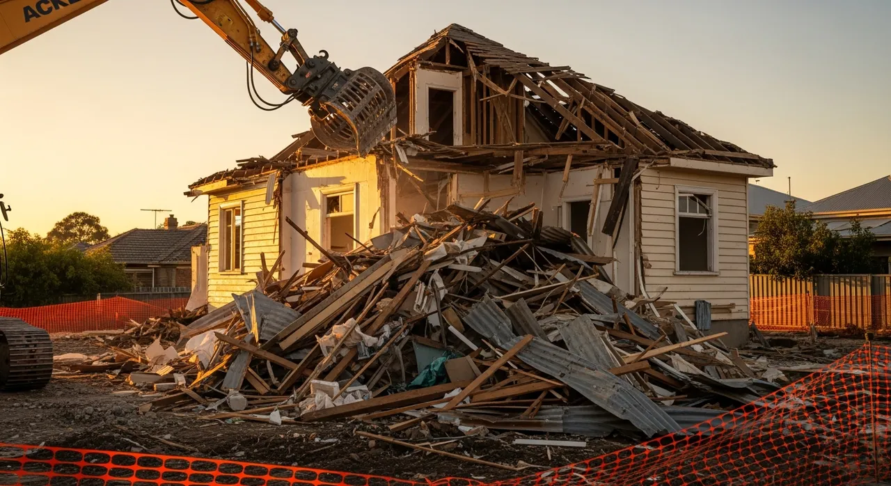 House Demolition Melbourne